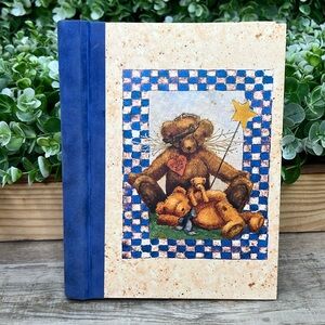Boyds Bears Style Blue Check Notebook by Teresa Kogut HTF